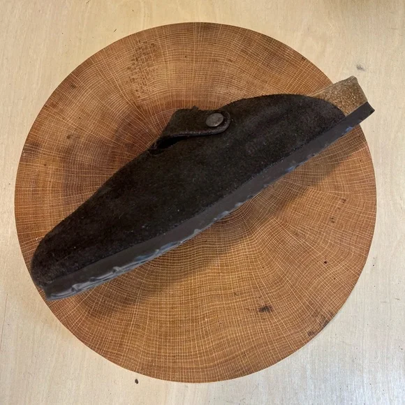 *Birkenstock | SINGLE RIGHT Boston Clogs in Brown Suede Size 40/9 Narrow - Picture 7 of 11